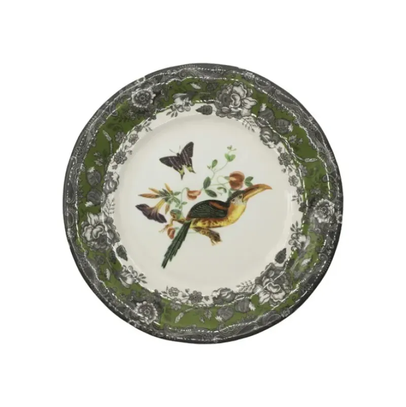 La Cartuja de Sevilla Plato de postre colección Oaxaca de color verde > Platos