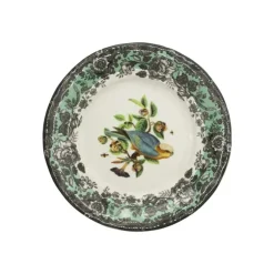 La Cartuja de Sevilla Plato de postre colección Oaxaca de color azul turquesa > Platos