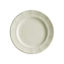 La Cartuja de Sevilla Plato de postre colección Ochavada Blanca > Platos
