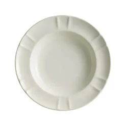 La Cartuja de Sevilla Plato hondo colección Imperio Blanca > Platos
