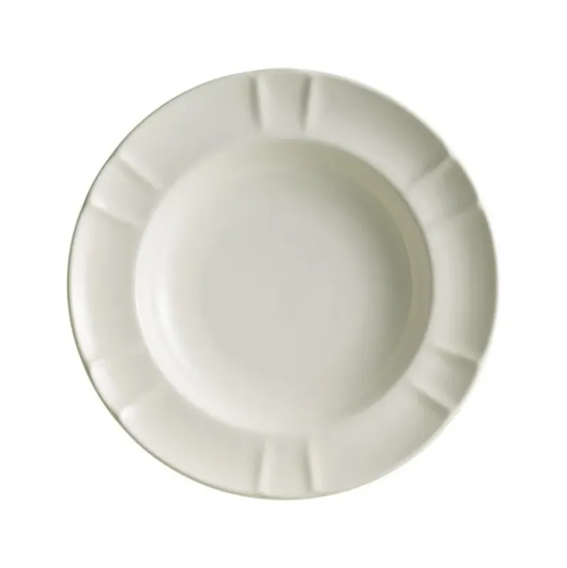 La Cartuja de Sevilla Plato hondo colección Imperio Blanca > Platos