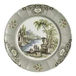 La Cartuja de Sevilla Plato llano 28 cm colección Atenea > Platos