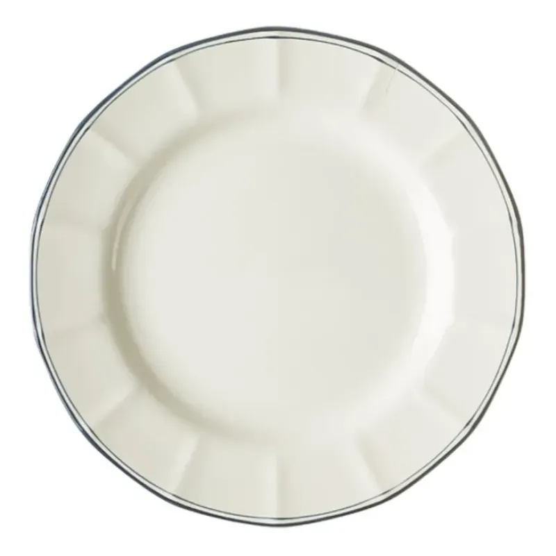 La Cartuja de Sevilla Plato llano 28 cm colección Basic Line Blue > Platos