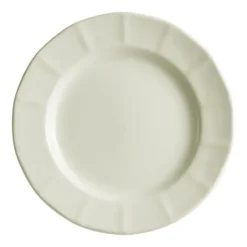 La Cartuja de Sevilla Plato llano 28 cm colección Ochavada Blanca > Platos