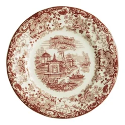 La Cartuja de Sevilla Plato llano 28 cm colección 202 Rosa > Platos