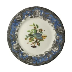 La Cartuja de Sevilla Plato llano colección Oaxaca de color azul > Platos