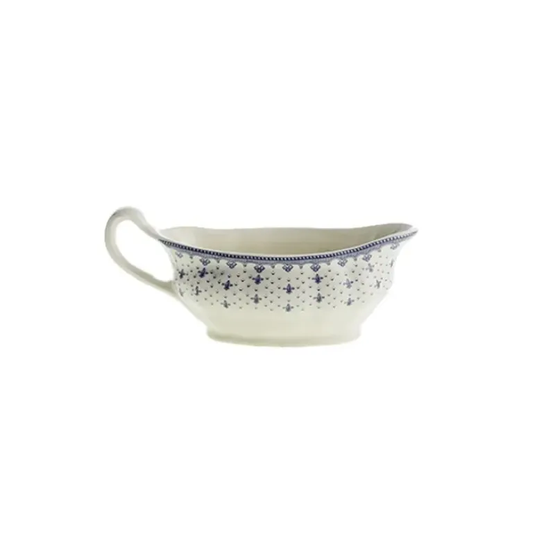 La Cartuja de Sevilla Salsera colección Flor de Lis Azul > Salseras