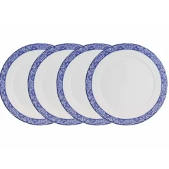 La Cartuja de Sevilla Set de 4 bajo-platos colección 150 Aniversario > Set Y Servicios|Platos