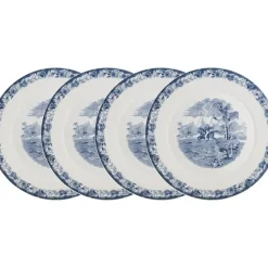 La Cartuja de Sevilla Set de 4 bajo-platos colección Ceilán > Set Y Servicios|Platos