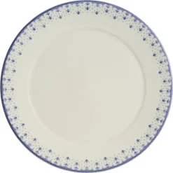La Cartuja de Sevilla Set de 4 bajo-platos colección Flor de Lis Azul > Set Y Servicios|Platos