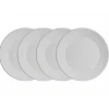 La Cartuja de Sevilla Set de 4 bajo-platos colección Imperio Blanca > Set Y Servicios|Platos