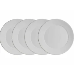 La Cartuja de Sevilla Set de 4 bajo-platos colección Imperio Blanca > Set Y Servicios|Platos