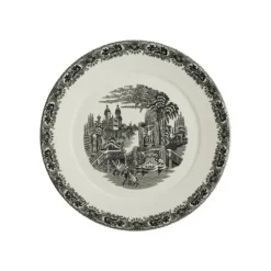 La Cartuja de Sevilla Set de 4 bajo-platos colección Negro Vistas > Set Y Servicios|Platos