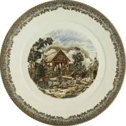 La Cartuja de Sevilla Set de 4 bajo-platos colección Viejo Molino > Set Y Servicios|Platos