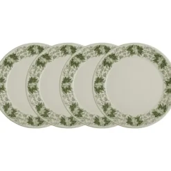 La Cartuja de Sevilla Set de 4 bajo-platos colección Yedra > Set Y Servicios|Platos