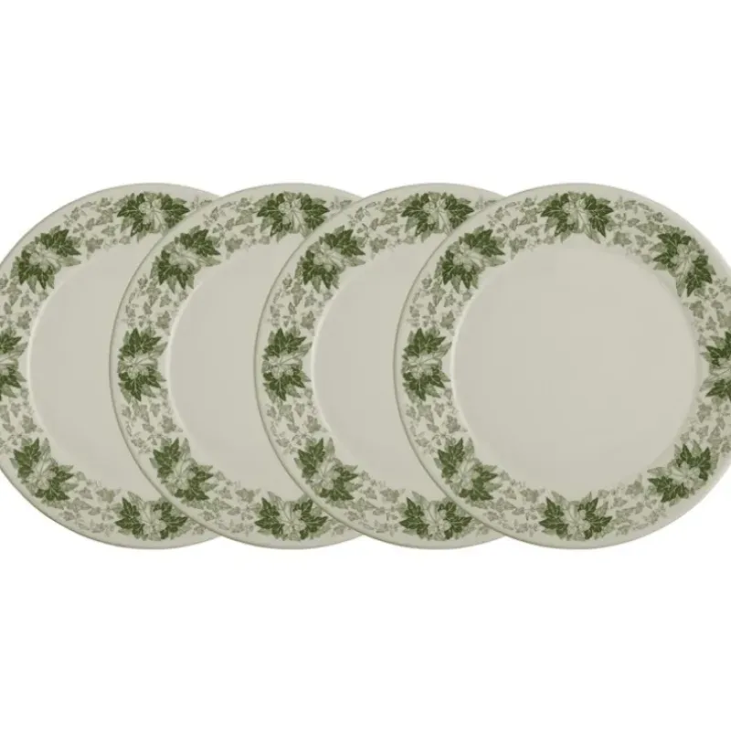La Cartuja de Sevilla Set de 4 bajo-platos colección Yedra > Set Y Servicios|Platos