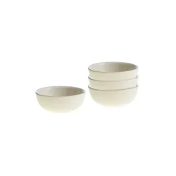 La Cartuja de Sevilla Set de 6 boles clásicos colección Aurora Blanca tamaño mini > Set Y Servicios|Boles Y Tazas De Consomé