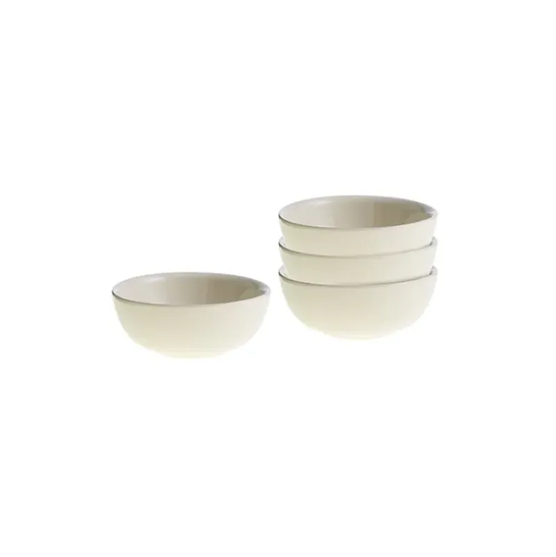 La Cartuja de Sevilla Set de 6 boles clásicos colección Imperio Blanca tamaño mini > Set Y Servicios|Boles Y Tazas De Consomé
