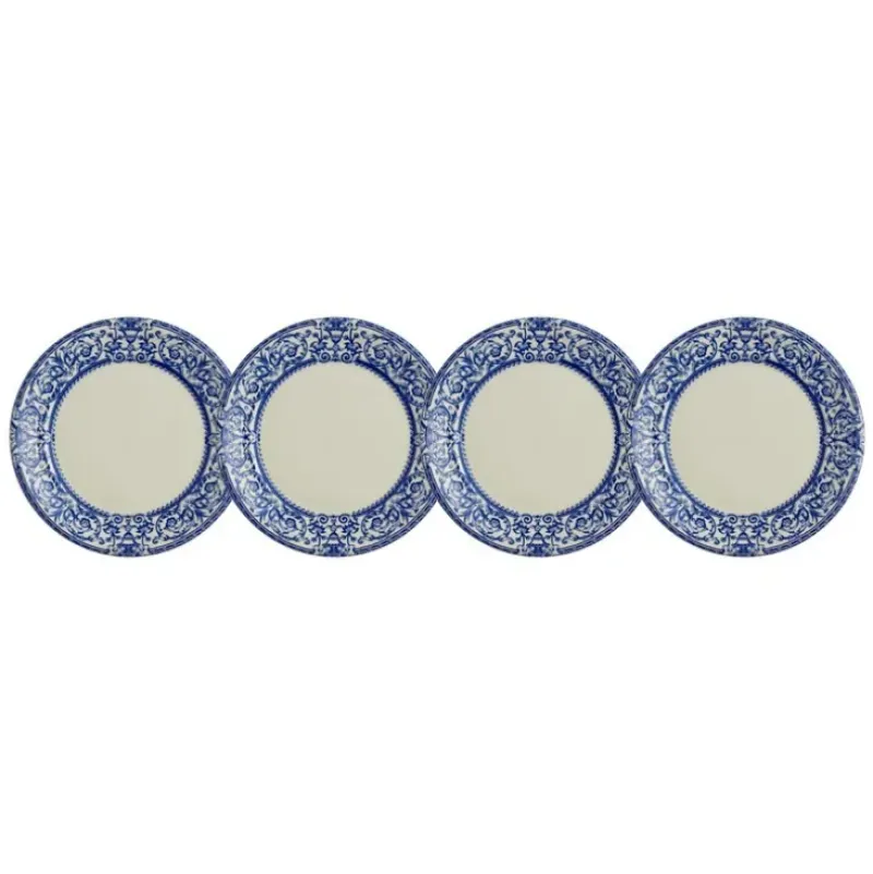 La Cartuja de Sevilla Set de 4 platos de pan colección 150 Aniversario > Set Y Servicios|Platos