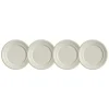 La Cartuja de Sevilla Set de 4 platos de pan colección Aurora Blanca > Set Y Servicios|Platos