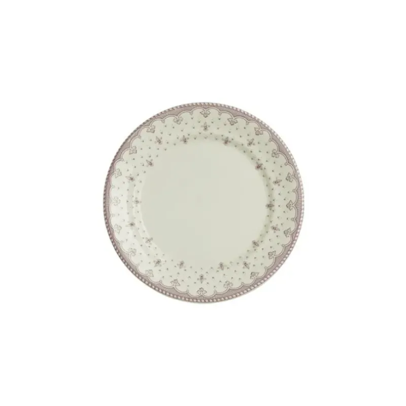 La Cartuja de Sevilla Set de 4 platos de pan colección Flor de Lis Rosa > Set Y Servicios|Platos