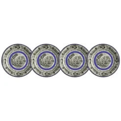 La Cartuja de Sevilla Set de 4 platos de pan colección Negro Vistas Blue by Aaron Stewart > Set Y Servicios|Platos