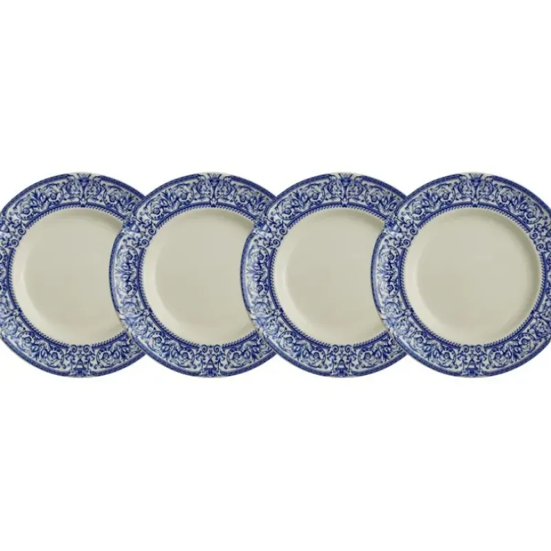 La Cartuja de Sevilla Set de 4 platos de postre colección 150 Aniversario > Set Y Servicios|Platos
