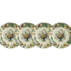 La Cartuja de Sevilla Set de 4 platos de postre colección Bellavista > Set Y Servicios|Platos