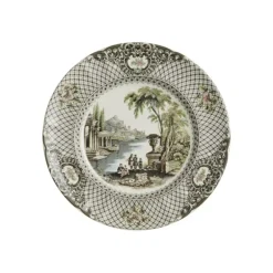 La Cartuja de Sevilla Set de 4 platos de postre colección Atenea > Set Y Servicios|Platos