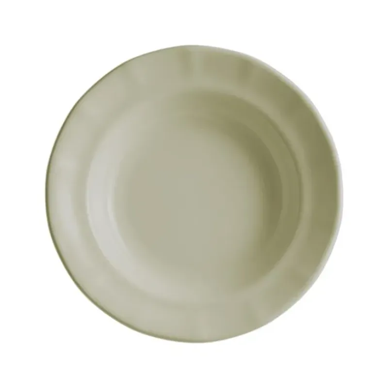La Cartuja de Sevilla Set de 4 platos hondos colección Ochavada Blanca > Set Y Servicios|Platos