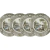 La Cartuja de Sevilla Set de 4 platos llanos 28 cm colección Atenea > Set Y Servicios|Platos