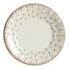 La Cartuja de Sevilla Set de 4 platos llanos 28 cm colección Flor de Lis Rosa > Set Y Servicios|Platos