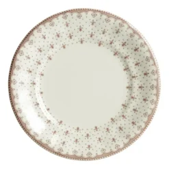 La Cartuja de Sevilla Set de 4 platos llanos 28 cm colección Flor de Lis Rosa > Set Y Servicios|Platos