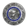La Cartuja de Sevilla Set de 4 platos llanos colección Negro Vistas Blue by Aaron Stewart > Set Y Servicios|Platos
