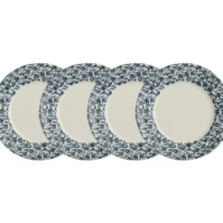 La Cartuja de Sevilla Set de 4 platos llanos colección Laberinto > Set Y Servicios|Platos