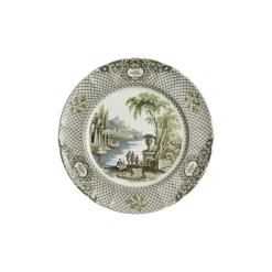 La Cartuja de Sevilla Set de 4 platos llanos colección Atenea > Set Y Servicios|Platos