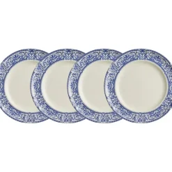 La Cartuja de Sevilla Set de 4 platos llanos colección 150 Aniversario > Set Y Servicios|Platos