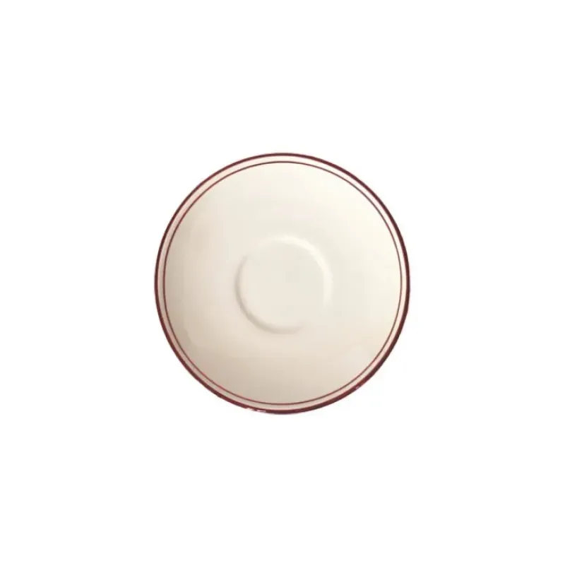 La Cartuja de Sevilla Set de 4 tazas de café con platillos colección Basic Line Red > Set De Tazas Con Platillos
