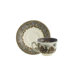 La Cartuja de Sevilla Set de 4 tazas de café con platillos colección Viejo Molino > Set De Tazas Con Platillos