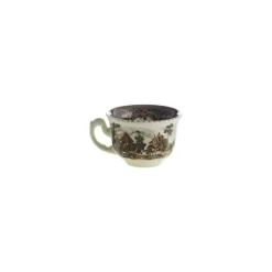 La Cartuja de Sevilla Set de 4 tazas de café con platillos colección Viejo Molino > Set De Tazas Con Platillos