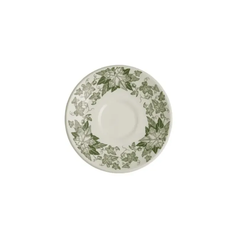 La Cartuja de Sevilla Set de 4 tazas de café con platillos colección Yedra > Set De Tazas Con Platillos