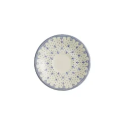 La Cartuja de Sevilla Set de 4 tazas de café con platillos colección Flor de Lis Azul > Set De Tazas Con Platillos
