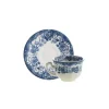 La Cartuja de Sevilla Set de 4 tazas de café con platillos colección Ceilán > Set De Tazas Con Platillos