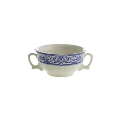 La Cartuja de Sevilla Set de 6 tazas de consomé con platillos colección 150 Aniversario > Set Y Servicios|Boles Y Tazas De Consomé