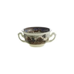 La Cartuja de Sevilla Set de 6 tazas de consomé con platillos colección Viejo Molino > Set Y Servicios|Boles Y Tazas De Consomé