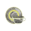 La Cartuja de Sevilla Set de 6 tazas de consomé con platillos colección Negro Vistas Yellow by Aaron Stewart > Set Y Servicios|Boles Y Tazas De Consomé