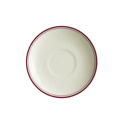 La Cartuja de Sevilla Set de 6 tazas de consomé con platillos colección Basic Line Red > Set Y Servicios|Boles Y Tazas De Consomé