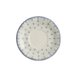 La Cartuja de Sevilla Set de 12 tazas de consomé con platillos colección Flor de Lis Azul > Set Y Servicios|Boles Y Tazas De Consomé
