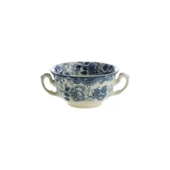 La Cartuja de Sevilla Set de 12 tazas de consomé con platillos colección Ceilán > Set Y Servicios|Boles Y Tazas De Consomé