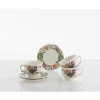 La Cartuja de Sevilla Set de 4 tazas de desayuno con platillos colección Bellavista > Set De Tazas Con Platillos